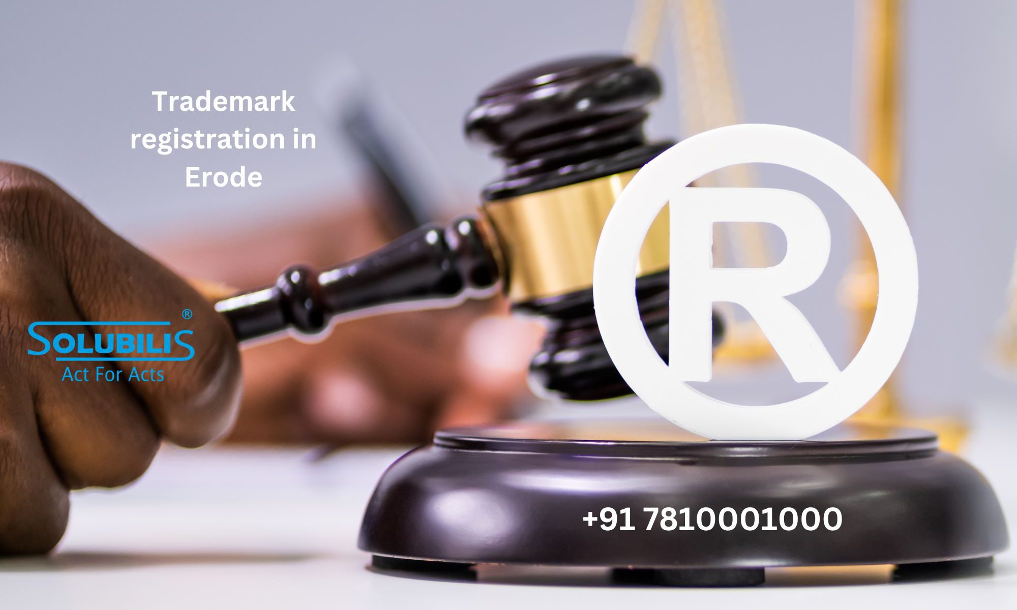 Trademark registration in Erode